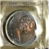 Image 1 : 1966 $1 ICCS MS-65