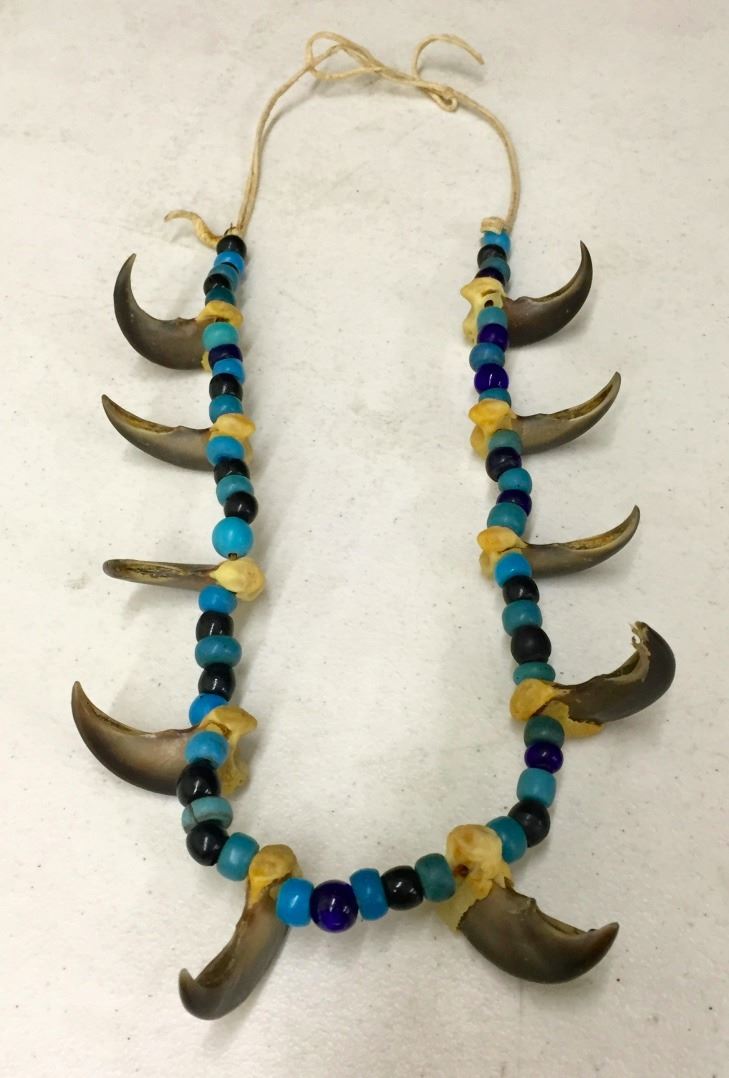 Old Bear Claw / Trade Bead Necklace
