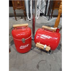 Collectable Coca-Cola BBQ and Cooler