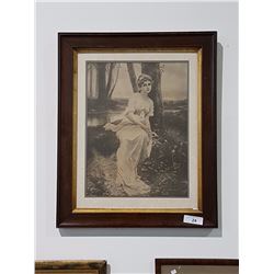 Print of a Woman