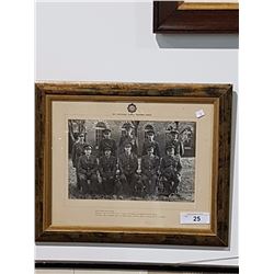 Framed Military Photo of 45th Divisional Supply Company R.A.S.P.