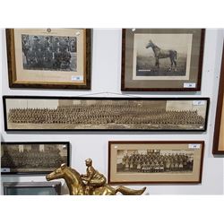 Framed Military Photo 5th Canadian Armored Divisonal Signals(AF) Camp Borden October 15 1941