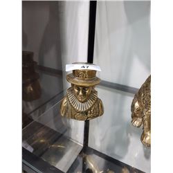 Early Brass Coin Bank