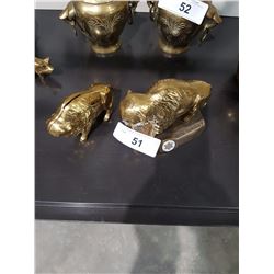 2 Brass Bison 1 is Coinbank