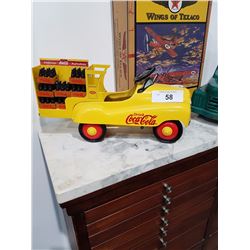 Coca-Cola Diecast Pedal Car Delivery Truck