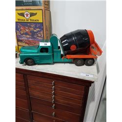 Structo Ready-Mix Concrete Steel Toy Truck