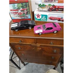 2 Diecast Muscle Cars