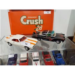 2 Diecast Muscle Cars