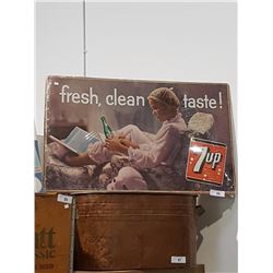 Vintage Original 7-Up Advertisement
