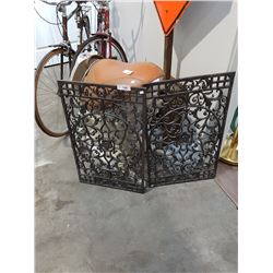 2 Matching Wrought Iron Panels