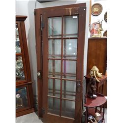 3 Fench Doors 2 Matching W/Original Glass Handles, 1 Single