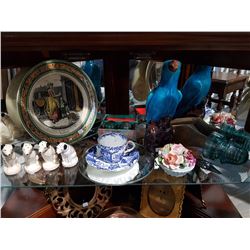 Shelf of Collectable China