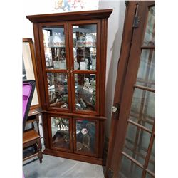 Mahogany Corner Cabinet