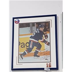 Signed Lafontaine Hockey Print