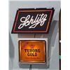 Image 1 : 2 Light Up Beer Signs