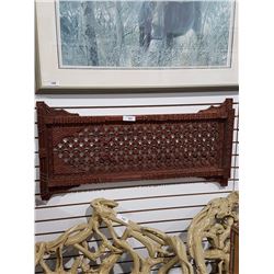 Highly Carved Asian Panel