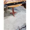 Image 1 : Custom Pub Table W/ Cast Iron Base