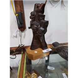 Bronze Statue Signed Geert Maas Titled Museums In Motion