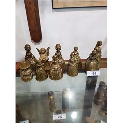 10 Brass Lady Bells So Much Each Times The Money
