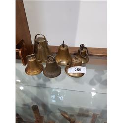 6 Brass Bells