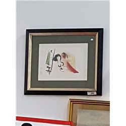 Signed Limited Edition Marc Chagall Print