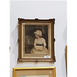 Early Print Titled Simplicity