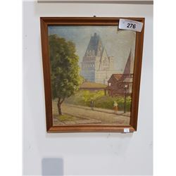 Oil on Board Signed TH Emerson 1946