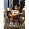 Image 1 : Early Asian Brass Dragon & Turtle Teapot