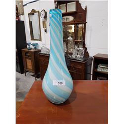 Large Art Glass Vase