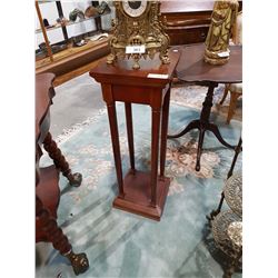 Mahogany Plant Stand
