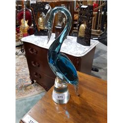 Murano Art Glass Heron