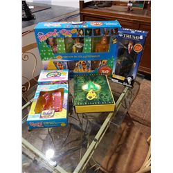 NIB Wizard of Oz Collectables & Talking Donald Trump Doll