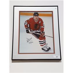 Signed Stan Farmer Hockey Print