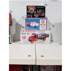 3 NIB Texaco Diecast Coinbanks