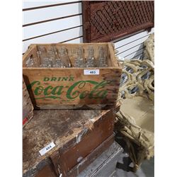 Coca-Cola Crate W/ 24 Coke Bottles