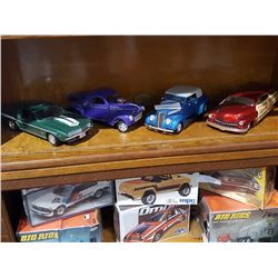 4 Die Cast Cars