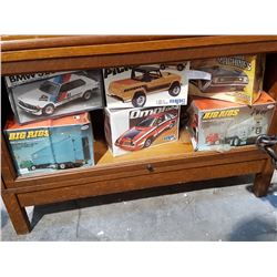 6 NIB Model Car Kits