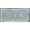 Image 2 : 1864 $10 The Confederate States of America Note
