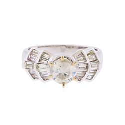 18KT White Gold 1.39ctw. Diamond Ring