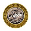 Image 1 : .999 Silver Luxor Las Vegas, Nevada $10 Casino Limited Edition Gaming Token