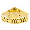 Image 4 : Mens 18KT Yellow Gold Rolex President Watch with Diamond Bezel & Dial