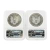 Image 2 : Set of (2) 2013 $1 American Silver Eagle Coins NGC MS69 Early Releases