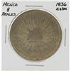 Image 1 : 1836 ZsOM Mexico 8 Reales Silver Coin