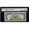 Image 2 : 1950B $5 Federal Reserve Note Dallas PMG Graded 65EPQ Gem Uncirculated