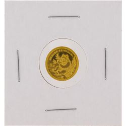 1991 1/20 oz China Panda Gold Coin