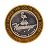 Image 2 : .999 Silver Flamingo Reno, NV $10 Casino Limited Edition Gaming Token