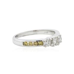14KT White Gold 0.74ctw Diamond Ring