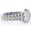 Image 4 : Womens Rolex Stainless Steel Diamond and Sapphire Datejust Wristwatch