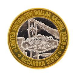 .999 Silver McCarran International Airport Las Vegas, NV $10 Limited Casino Toke