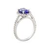 Image 3 : 14KT White Gold 2.32ct Tanzanite and Diamond Ring